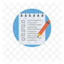 Checklist Schedule Task Icon