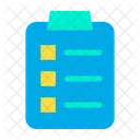 Board Checklist Clipboard Icon