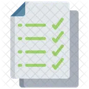Checklist Tick Note Icon