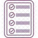 Checklist Document Interface Icon