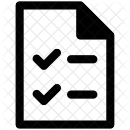 Checklist  Icon