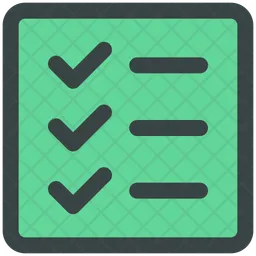 Checklist  Icon