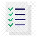 List Document Clipboard Icon