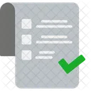 List Document Clipboard Icon