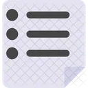 List Document Clipboard Icon