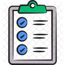 List Document Clipboard Icon