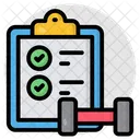 Checklist Gym List Todo Icon