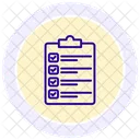 Checklist Tasks To Do List Icon