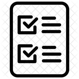 Checklist  Icon