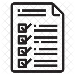 Checklist  Icon