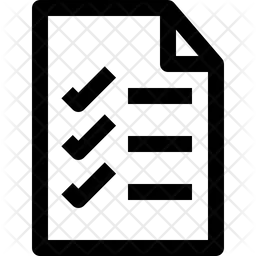 Checklist  Icon
