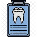 Checklist Dental Routine Hygiene Icon
