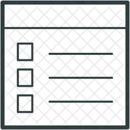 Checklist  Icon