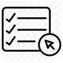 Checklist Tasklist Project Icon