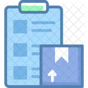 Checklist Delivery List Parcel List Icon