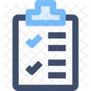Evaluation Checklist Report Icon