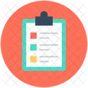 Shopping List Checklist Appointment Icon