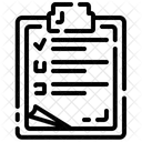 Checklist Document Format Icon