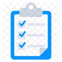 Checklist Verified List Memo Pad Icon