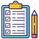 Inventory List Checklist Tracklist Icon