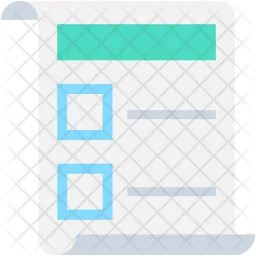 Checklist  Icon