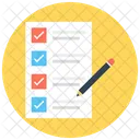 Checklist Task List Memo Icon