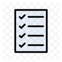 Checklist Tasklist Document Icon