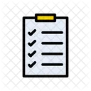 Checklist Project Clipboard Icon