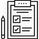 Checklist Clipboard List Icon