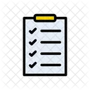 Project Clipboard Checklist Icon