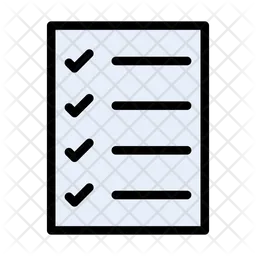 Checklist  Icon