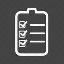 Checklist List Clipboard Icon