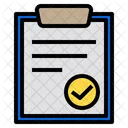 Clipboard Check List Icon
