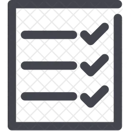 Checklist  Icon