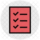 Checklist Office List Icon