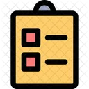 Clipboard Business List Icon
