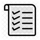 Checklist Reviews Rating Icon