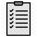 Checklist Plan Check Paper Seo Web Seo Web Icon