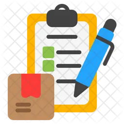 Delivery Checklist  Icon