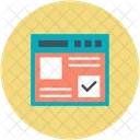 Checklist Profile Website Icon