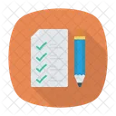 Checklist Clipboard Notepad Icon