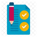 Checklist List Document Icon