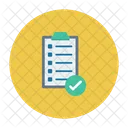 Checklist Clipboard Document Icon