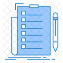 Checklist Document List Symbol
