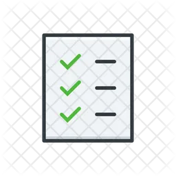 Checklist  Icon