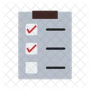 Checklist Clip Board Icon