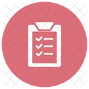 Checklist Clipboard Document Icon