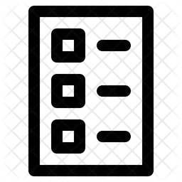 Checklist  Icon