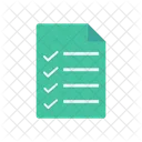 Checklist Survey Document Icon