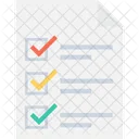 Checklist Memo List Icon